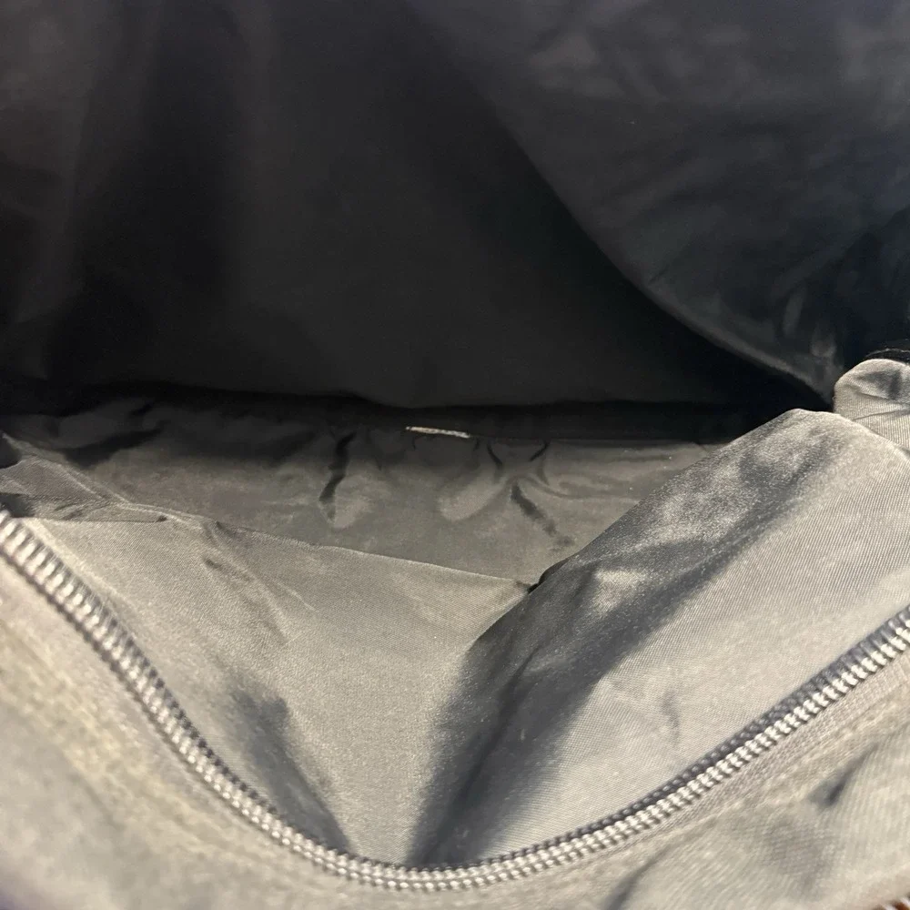 The North Face Base Camp Messenger Laptop Bag Black Multiple Pockets Adj Strap